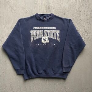 Vintage Penn State Nittany Lions Sweatshirt Mens XL Navy Blue 90s Pro Player